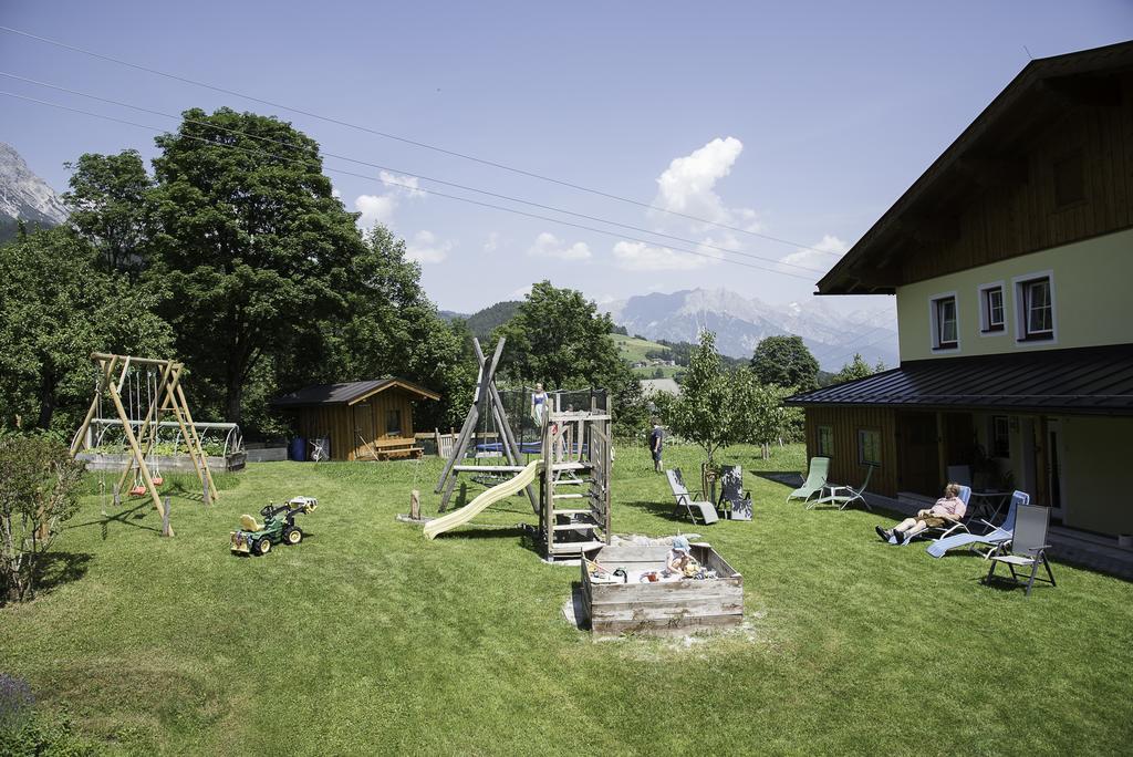 Gasthof Brentwirt Pension Leogang Buitenkant foto