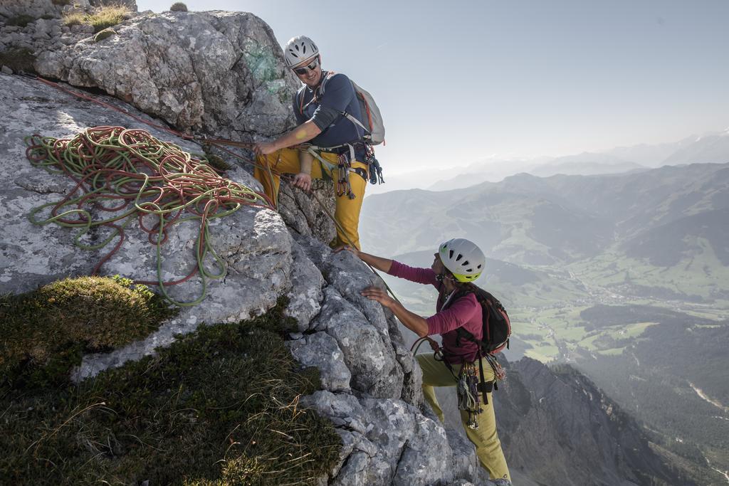 Gasthof Brentwirt Pension Leogang Buitenkant foto