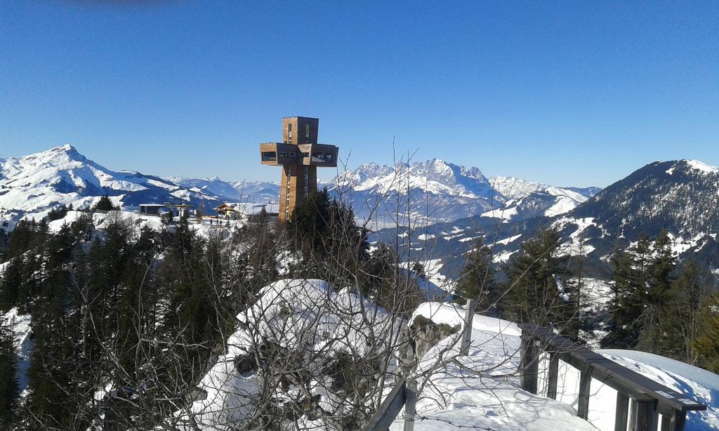 Gasthof Brentwirt Pension Leogang Buitenkant foto